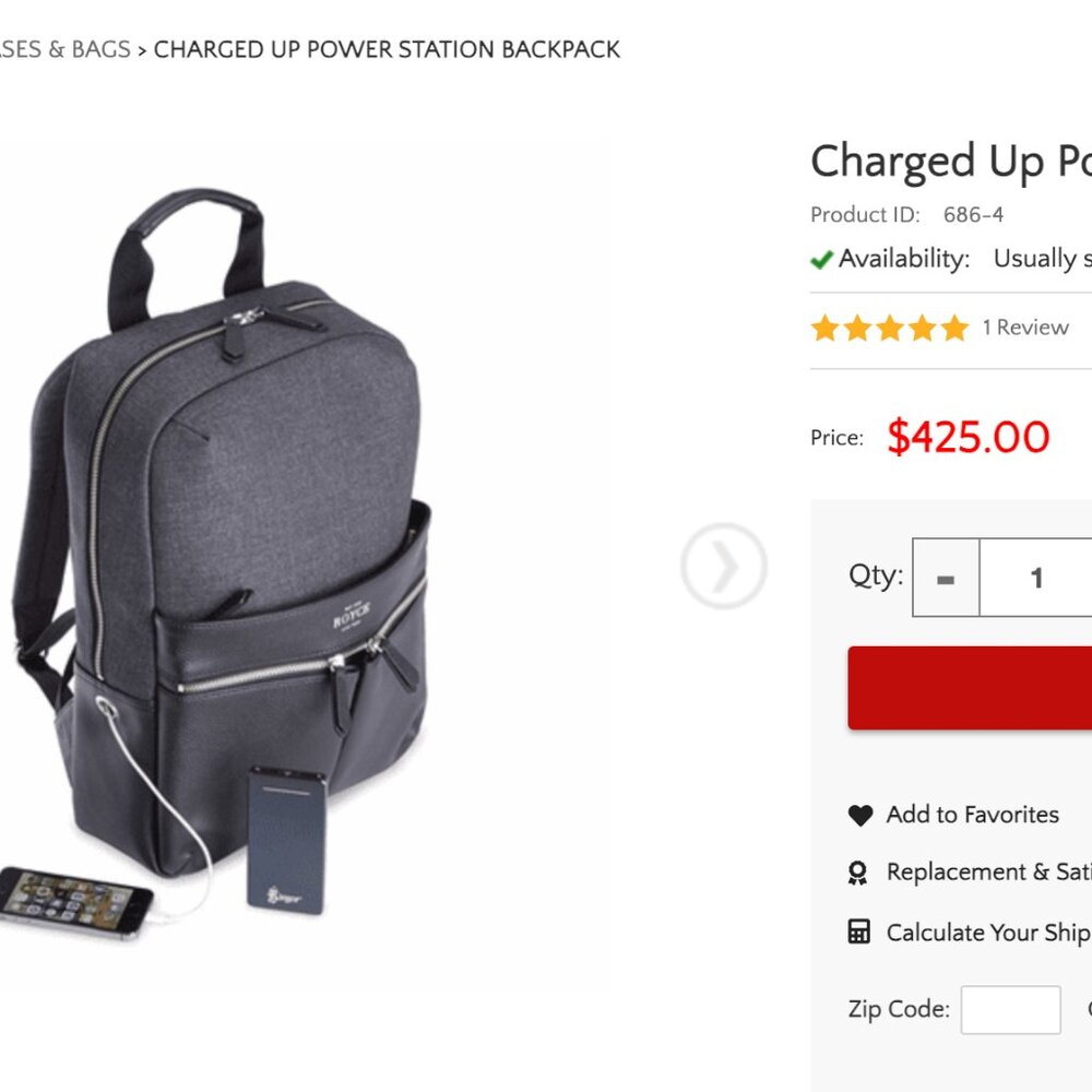 Royce New York backpack